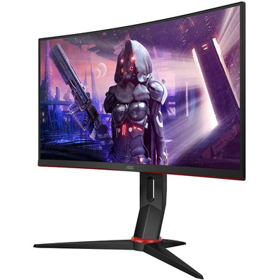 Monitor Gaming Multimedia AOC C27G2U/BK 27''Curvo 1MS