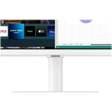 Voyant de surveillance 27''Samsung Smart M5 Blanco