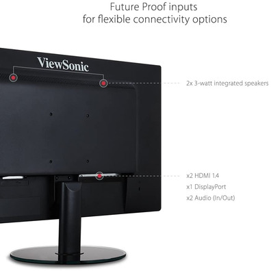 Moniteur LED 27''Viewsonic VA2719-2K-SMHD IPS Negro