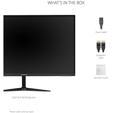 Moniteur LED 27''Viewsonic VX2718-P-MHD