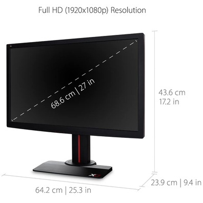 Moniteur LED 27''Viewsonic XG2702 Gaming Negro