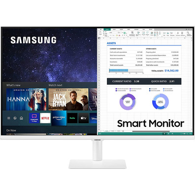 Voyant de surveillance 32''Samsung Smart M5 Blanco