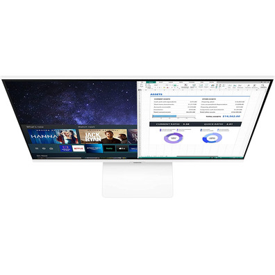 Voyant de surveillance 32''Samsung Smart M5 Blanco