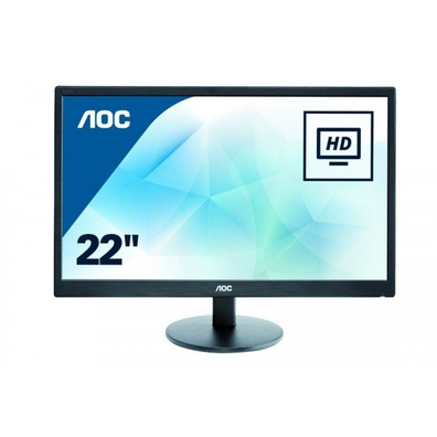 Moniteur LED AOC E2270SWN 21.5" FullHD