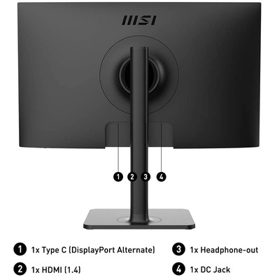 Contrôleur LED MSI Modern 23.8''MD241P Negro