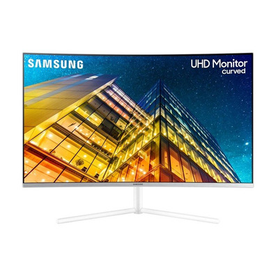 Monitor Profesional Curvo Samsung LU32R591CWR 31.5 " 4K Blanco