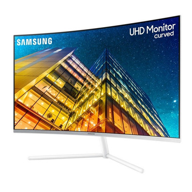 Monitor Profesional Curvo Samsung LU32R591CWR 31.5 " 4K Blanco