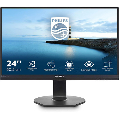 Monitor Profesional Philips 241B7QUPEB 23.8 " Full HD Multimedia Negro