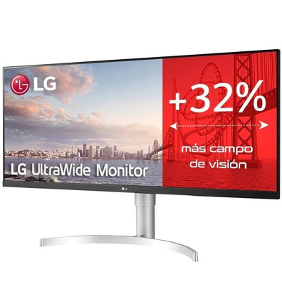 Monitor Profesional Ultrapanorámico LG 34WN650-W 34''WFHD Multimedia Plata