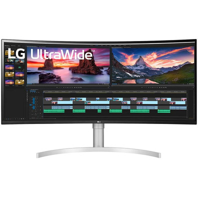 Monitor Profesional Ultrapanorámico LG 38WN95C-W 38 " UWQHD/Multimedia Blanco