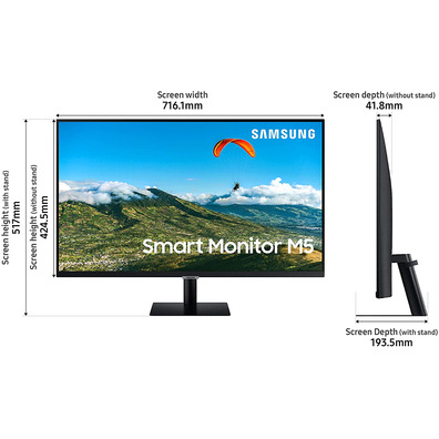 Contrôler le Samsung M50A Smart LS32AM500NUXEN LED 32''