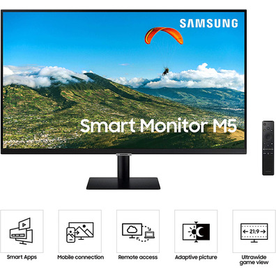 Moniteur Samsung Smart LS27AM500NUXEN LED 27''Negro