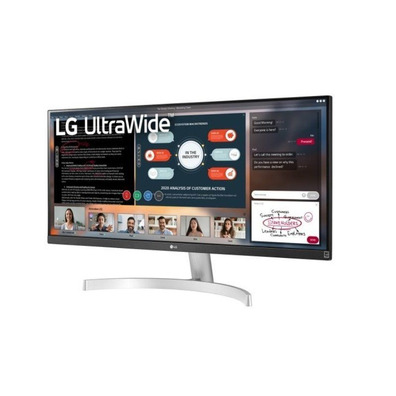 Moniteur Ultrapanorámico Profesional LG 29WN600-W 29 " /Full HD/Multimedia Plata