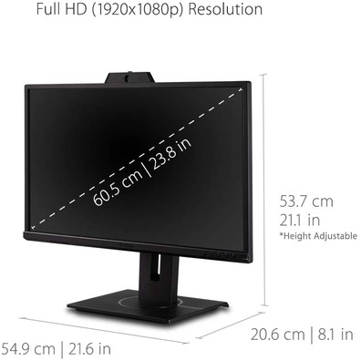 Monitor Viewsonic VG2440V LED IPS 24''Negro