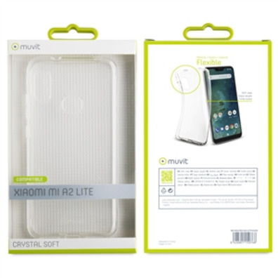 Couvercle Cristal Doux Xiaomi Mi A2 Lite Transparente Muvit