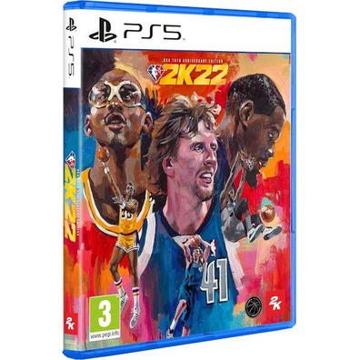 NBA 2K22 75e anniversaire PS5