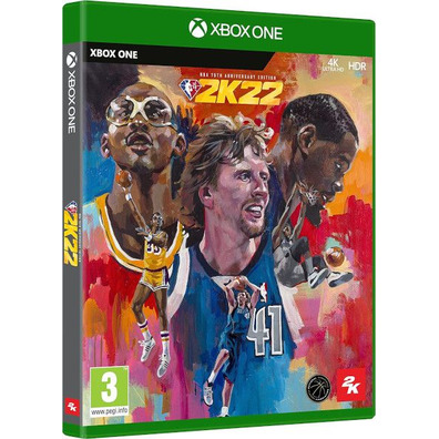 NBA 2K22 75e anniversaire Xbox One