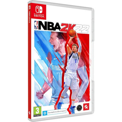 Commutateur NBA 2K22 (code dans une boîte)