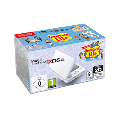 Nouvelle 2ds XL Lavande   Tomodachi Life (pré-installé)