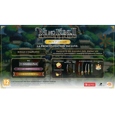 Ni no Kuni II: Réalliance Royaume-Uni-Commutateur