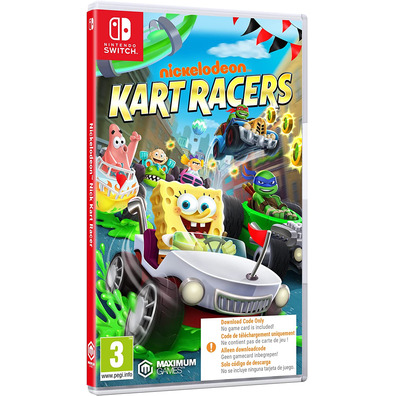 Commutateur Nickelodeon kart Racers (Code dans une boîte)