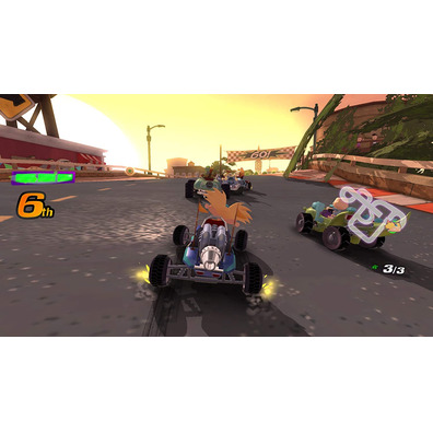 Commutateur Nickelodeon kart Racers (Code dans une boîte)