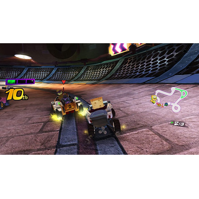 Commutateur Nickelodeon kart Racers (Code dans une boîte)