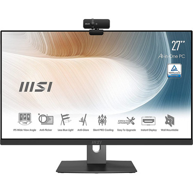 Ordenador MSI AiO AM271P 11M (moderne) -025EU i7/16GB/256GB + 1 TB/27''