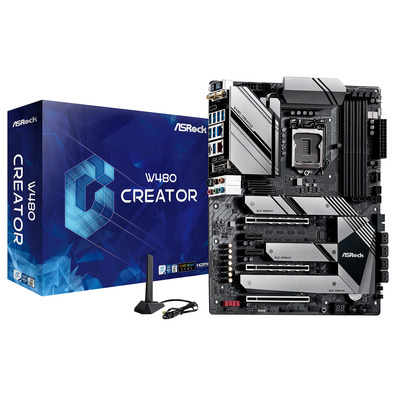 Placa Base Asrock 1200 W480 Creator LGA 1200