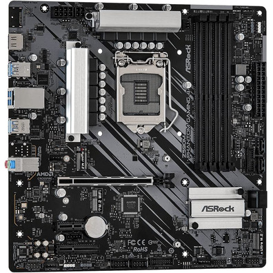 Placa Base Asrock 1200 Z590M PPhantom Gaming 4