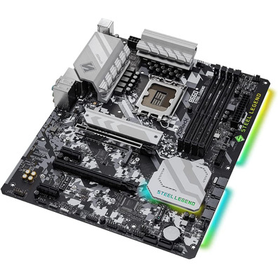 Placa Base Asrock 1700 B660 Acier Légende DDR4