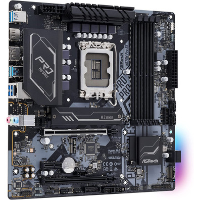 Placa Base Asrock 1700 H670M Pro RS DDR4