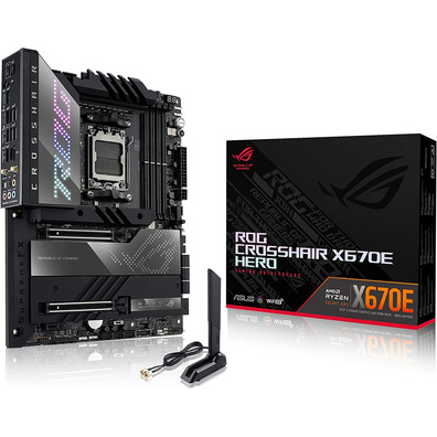 Placa Base ASUS AM5 X670E RoG Crosshair X670E Hero