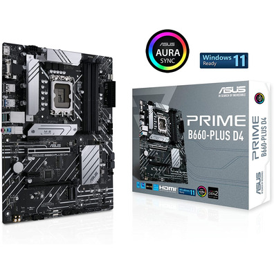 Placa Base Asus Prime B660-PLUS D4 Socket 1700