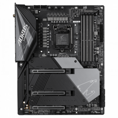 Placa Base Gigabyte 1200 Z490 Aorus Master Waterforce 360