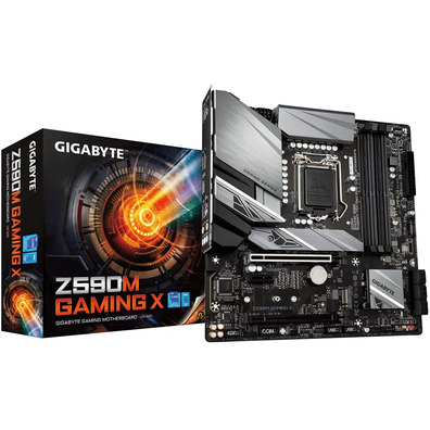 Gigaoctet de base de la base 1200 Z590M Gaming X