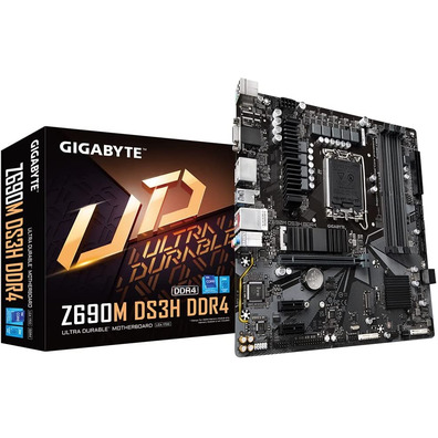 Placa Base Gigabyte 1700 Z690M DS3H DDR4