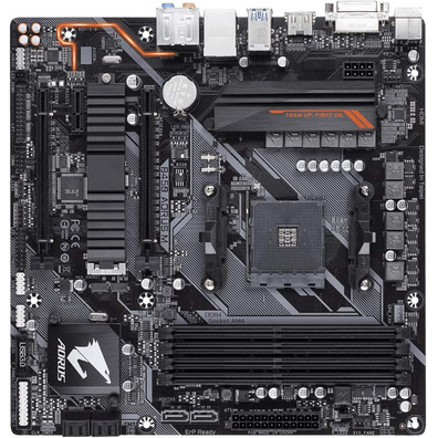 Placa Base Gigabyte AM4 B450 Aorus M