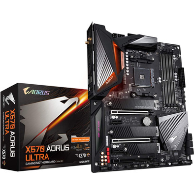 Placa Base Gigabyte AM4 X570 Aorus Ultra