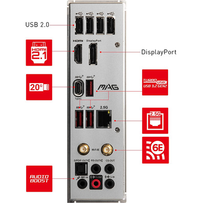 Placa Base MSI 1700 MAG B660M Mortar Wifi DDR4