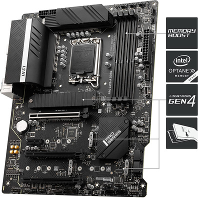 Placa Base MSI 1700 Pro Z690-A DDR4