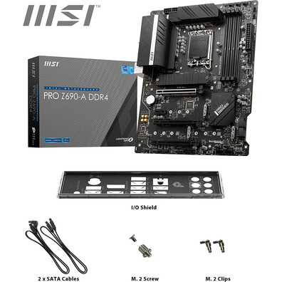 Placa Base MSI 1700 Pro Z690-A DDR4