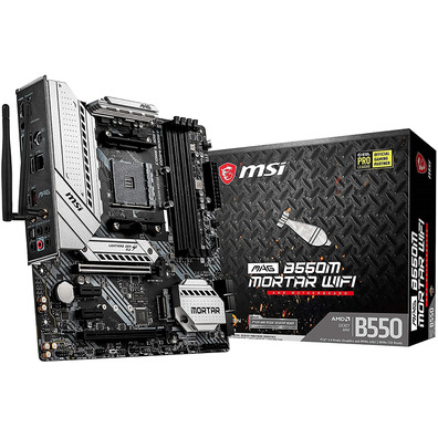 Placa Base MSI MAG B550M Mortar Wifi AM4