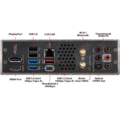 Placa Base MSI MEG Z490I Unification 1200