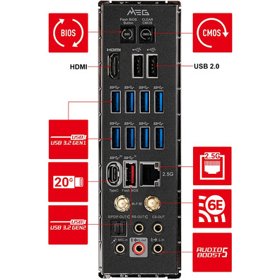 Placa Base MSI MEG Z590 Unification 1200