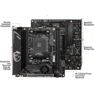 Placa Base MSI MPG B550I Gaming Edge Wifi AM4