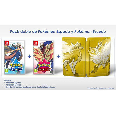 Commutateur Pokemon Espada + Escudo Dual Pack