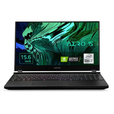 Portátil Gigabyte Aero 15 OLED YC-9ES5760SP i9/64GB/1TB SSD/RTX30 80Q/15.6''