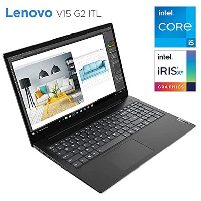 Portátil Lenovo V15 G2-ITL 82KB000LSP i5/8GB/512GB/15.6''