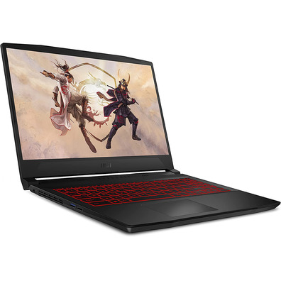 Portátil MSI Katana GF66 11UD-230XES i7/16GB/512GB SSD/RTX30 50Ti/15.6''